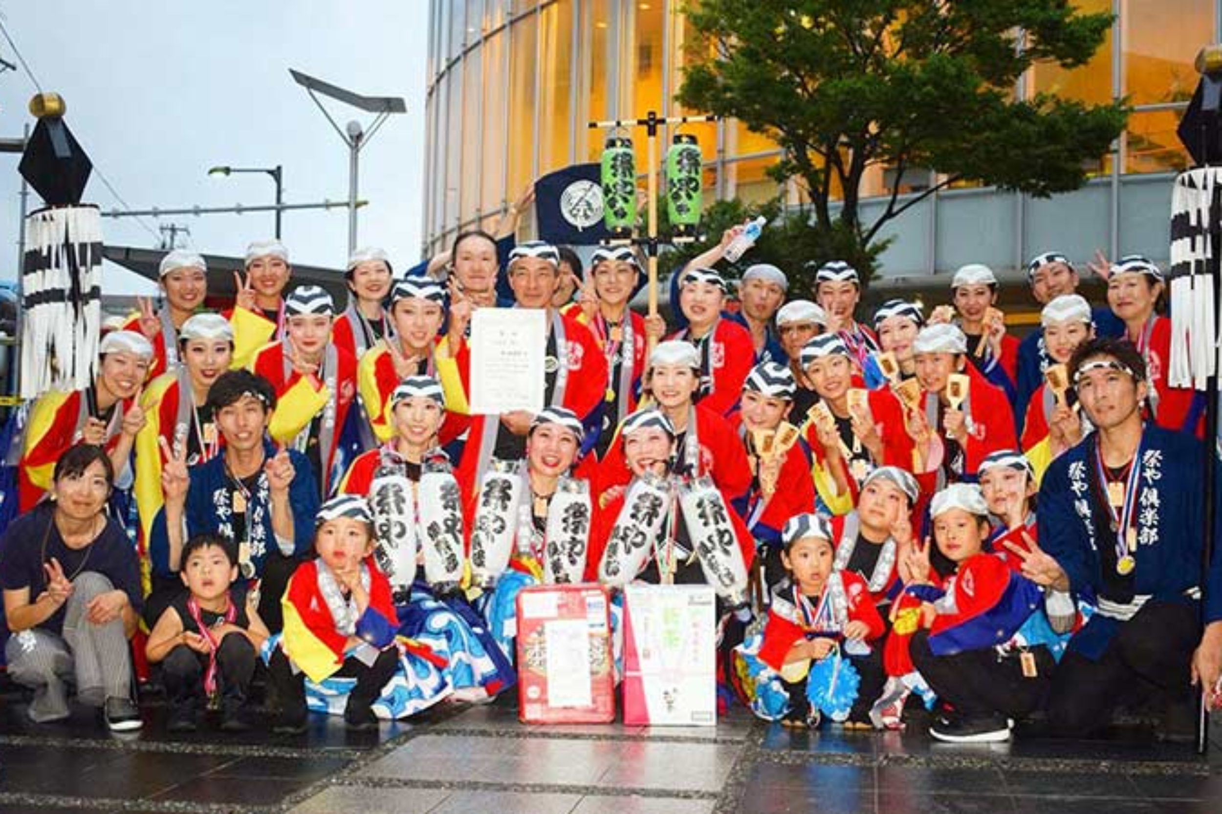 2019どんGALA!祭り 祭や倶楽部  準大賞優秀賞『艶』受賞