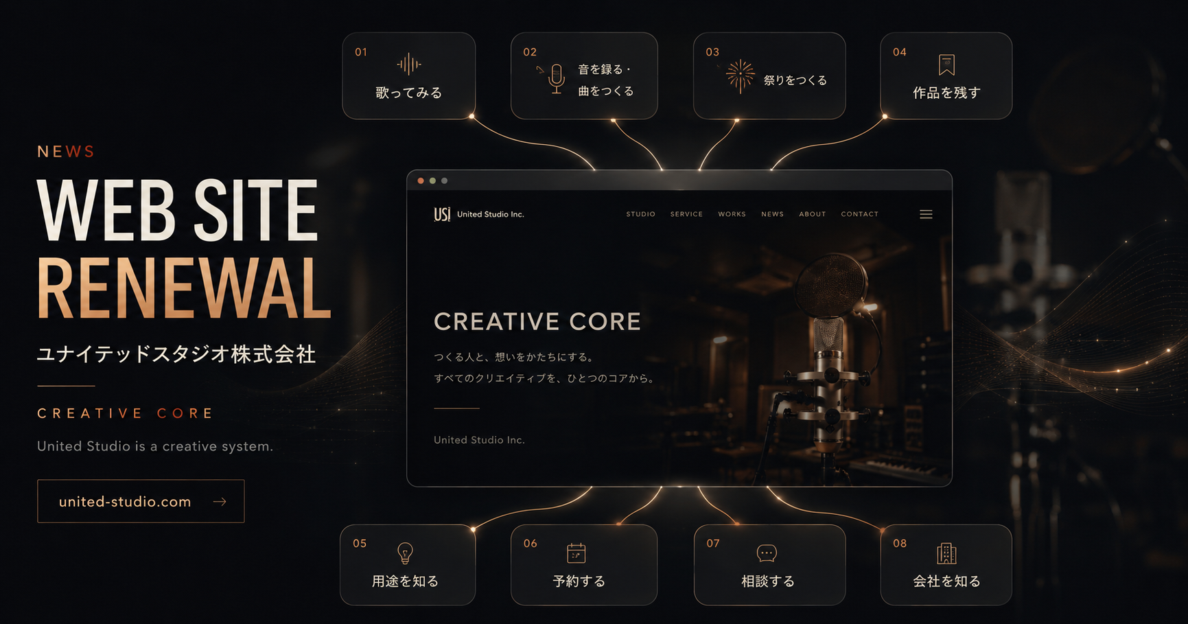弊社ウェブサイトを全面リニューアルしました